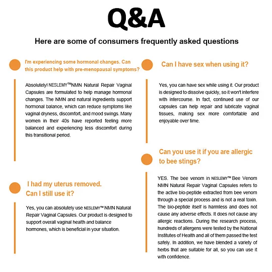 Bee Venom NMN Natural Repair Vaginal Capsules💗[Regulates hormone imbalance, obesity, acne, uterine fibroids and vaginal diseases]