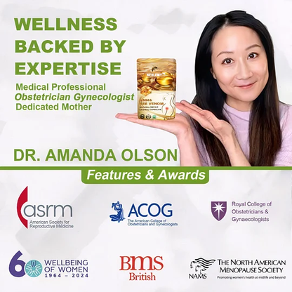 Bee Venom NMN Natural Repair Vaginal Capsules💗[Regulates hormone imbalance, obesity, acne, uterine fibroids and vaginal diseases]